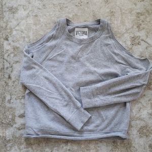 Victoria's Secret Cold Shoulder Sweatshirt xs